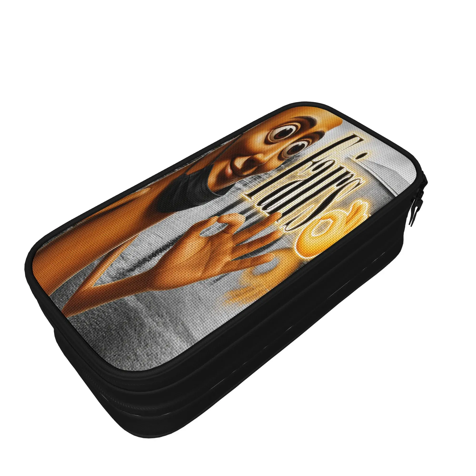 Funny Triple T Tung Sahur Fairs Parody YBG Meme Pencil Case  Large Capacity Pencil Bag Kids Canvas Aesthetic School Pencil Cases