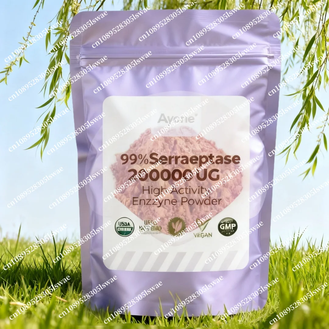 

Home Crafts (soap Making Materials/spices) Handmade Soap Custom Packaging100% Serrapeptase Enzyme, High Activity 200000U/G