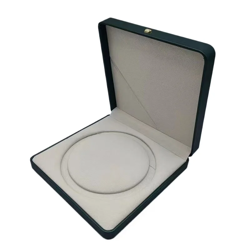 For New PU Leather Necklace Box, Mother's Day Gift, Jewelry Packaging Storage Box, Excluding Pearls.