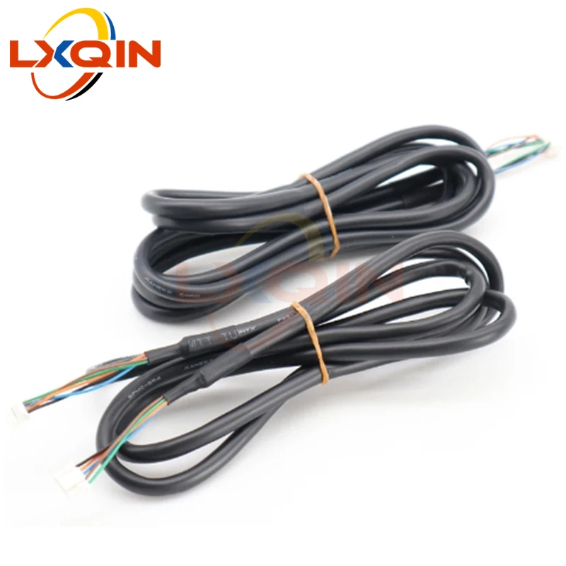

LXQIN 5-контактный длинный одиночный кабель для платы Senyang, 5-контактный для Epson xp600 dx5 dx7 Eco сольвентный принтер, машина разных размеров