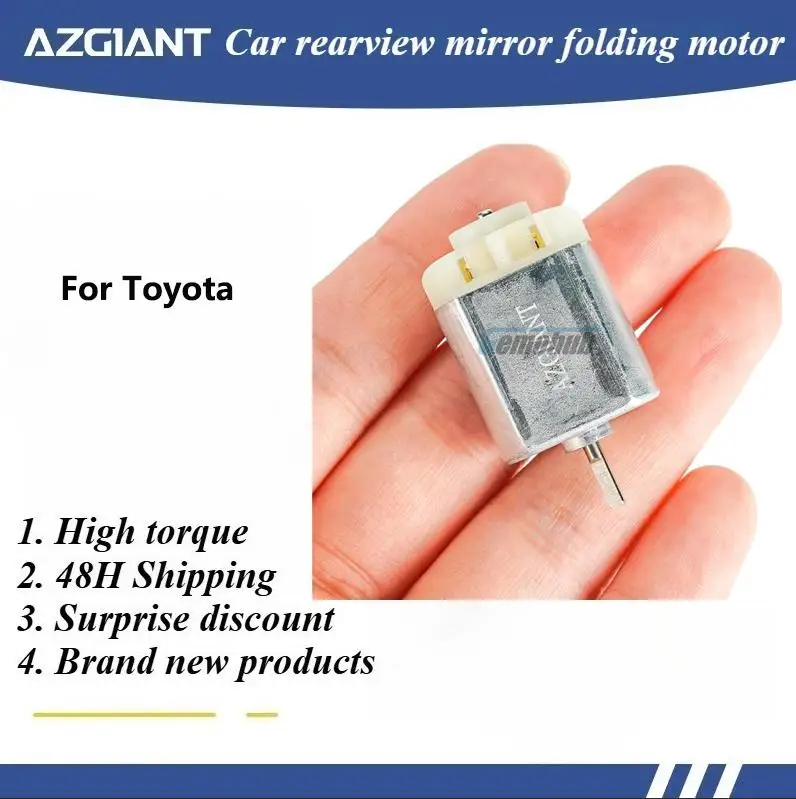 Para Toyota Auris E180 Mk2/Avanza F650/Avanza Veloz/Belta/Camry MK6, motor de espejo retrovisor izquierdo y derecho, plegable, reemplazo directo.
