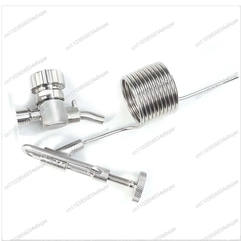 For 304 Stainless Steel Beer Sampling Valve Defoamer, Beer Equipment Sampling Valve Accessories Quick Connection
