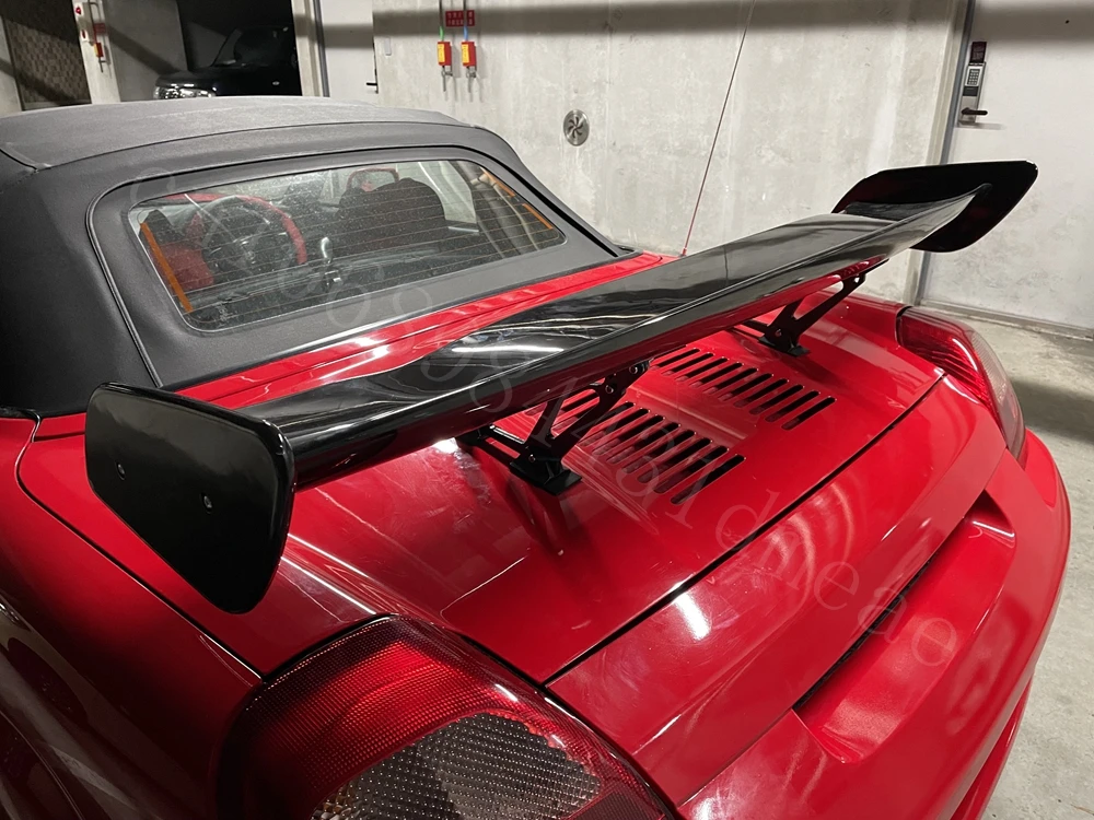 Car  For 99-07 MR2 MR-S W30 GT Style ABS Plastic Material Unpainted Color Rear Roof Spoiler Wing Trunk Lip Boot Cover