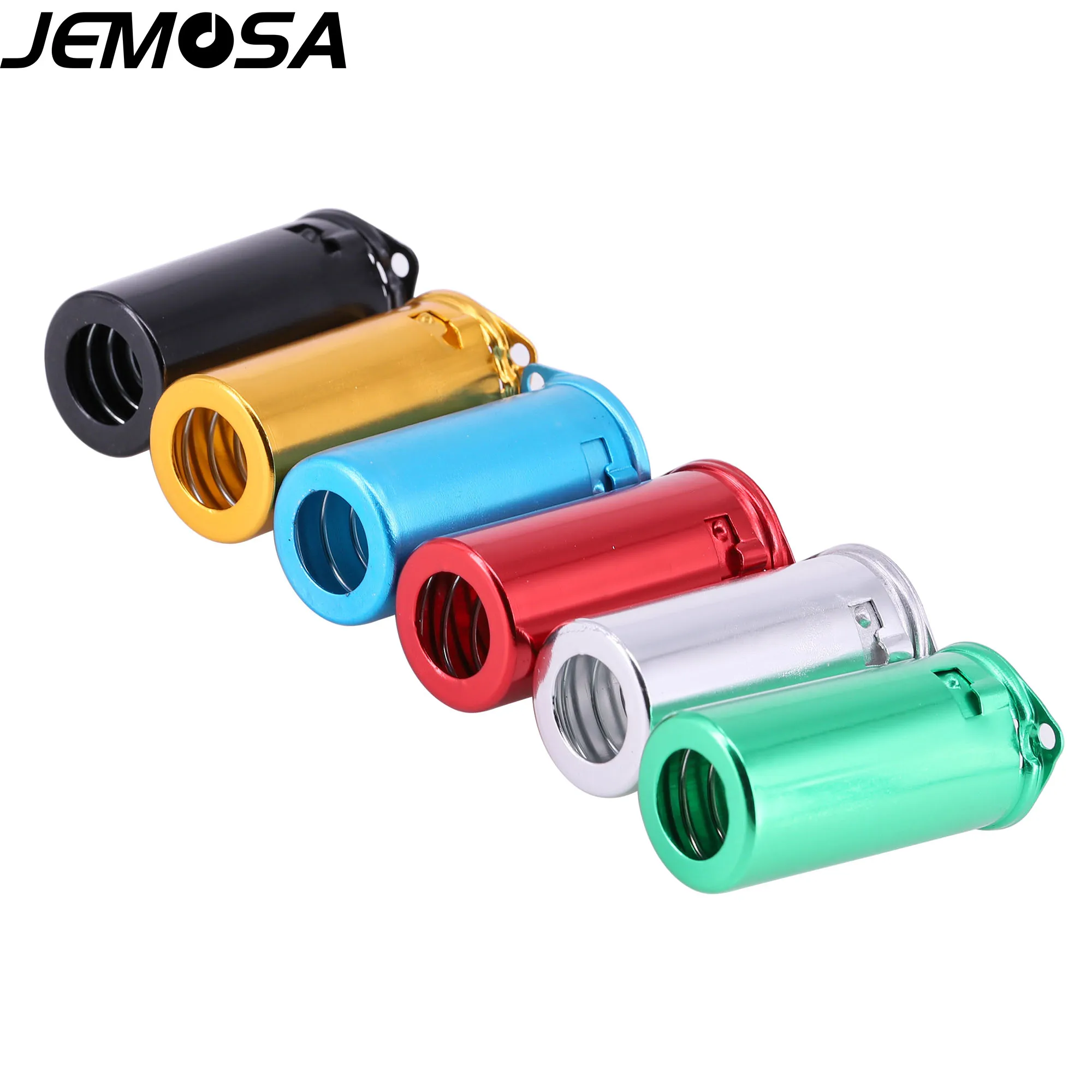 10PCS Tubo di Alluminio Presa di Schermatura Della Copertura Per E88CC 6922 5687 6N1 5755 12AX7 12AT7 12AU7 ECC82 9-Pin Tubo Elettronico Scudo