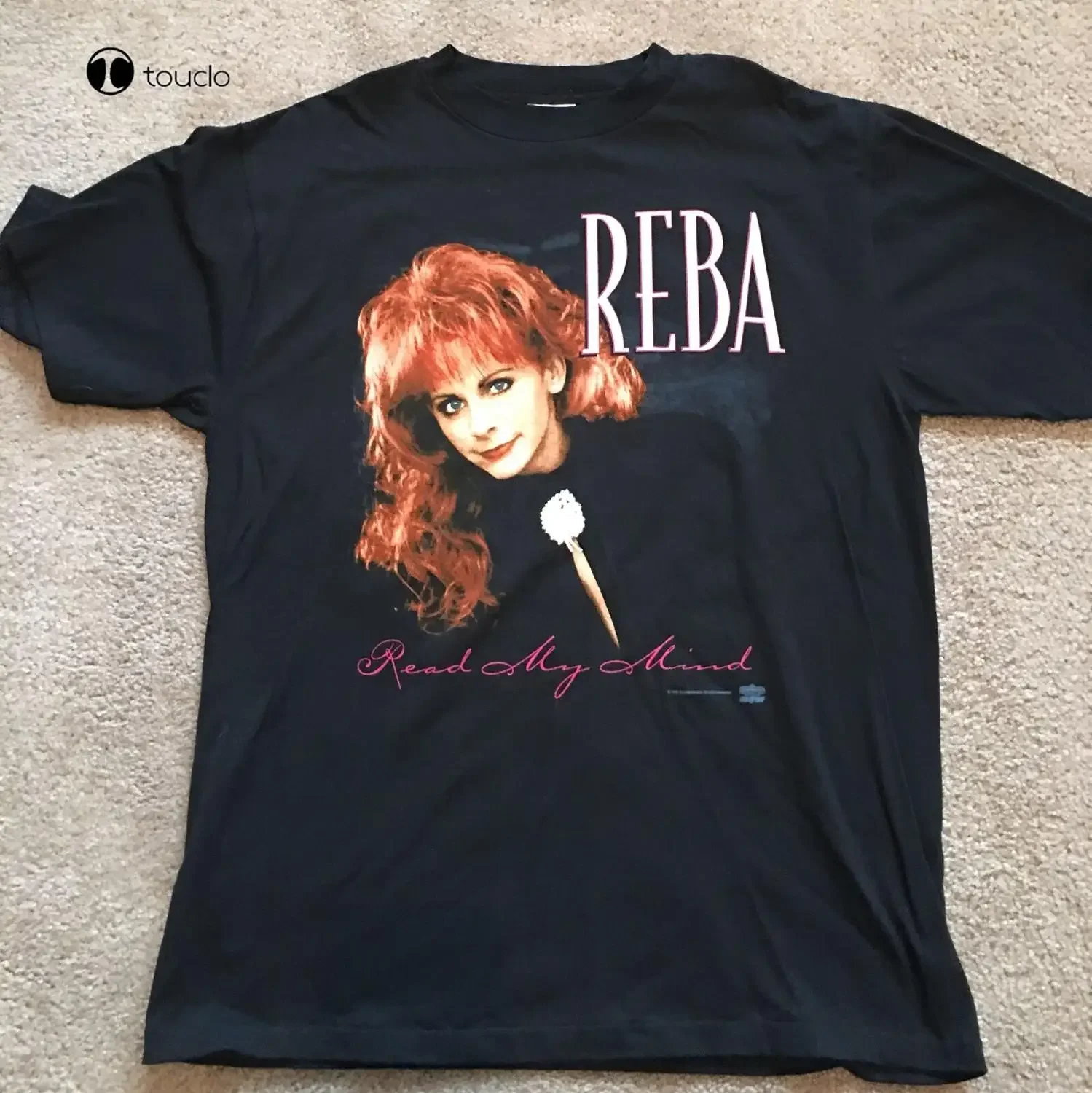 Reba Mcentire Vintage 1994 Read My Mind Tour T Shirt Funny Vintage Gift For Men