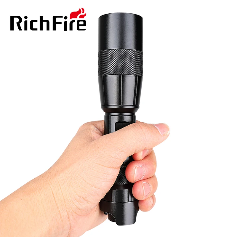 RichFire SFC-025 Dimmer Led Flashlight Laser 940 Ir Infared 850nm ZoomTorch by 18650 Battery for Hunting Camping Fishing