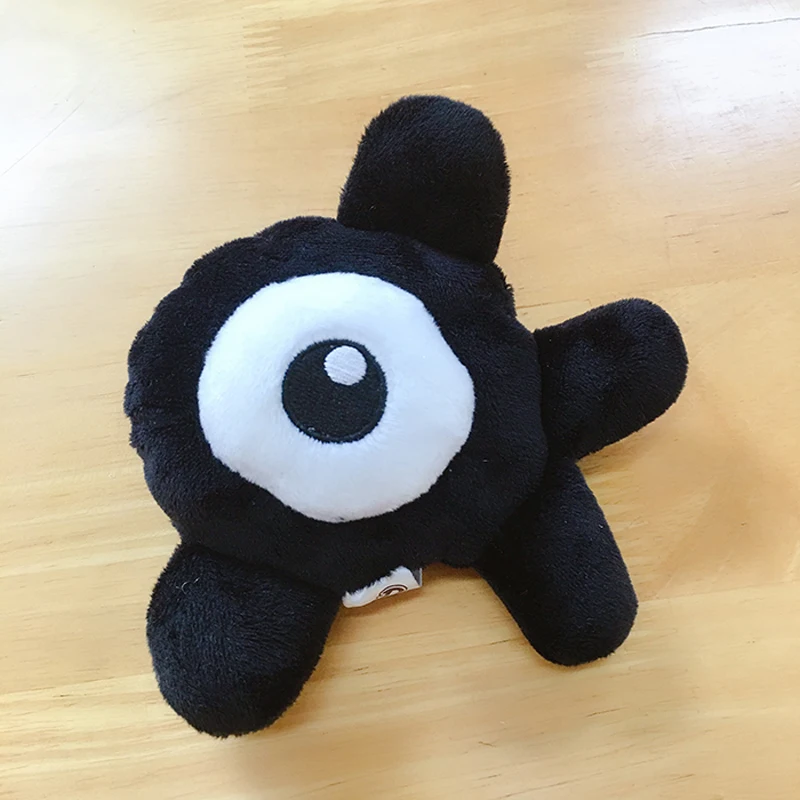 

Японский Pokemon Fit Unknown Totem K, плюшевая игрушка, кукла, подарки на день рождения, Рождество, Хэллоуин