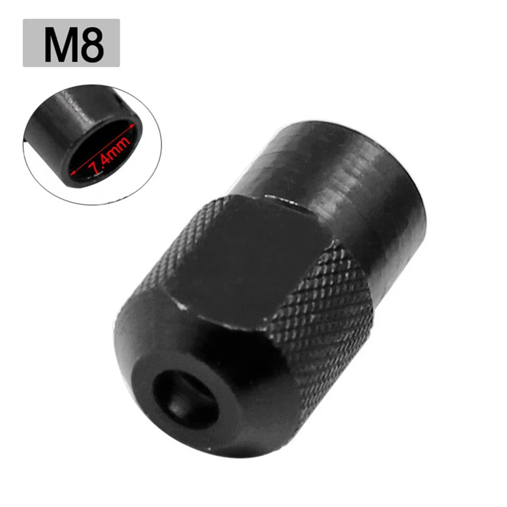 3pcs M8X0.75mm  Mini Drill Chuck Nut Kit For Electric Grinder  Mini Rotary Tools Power Tools Engraver Accessories Parts