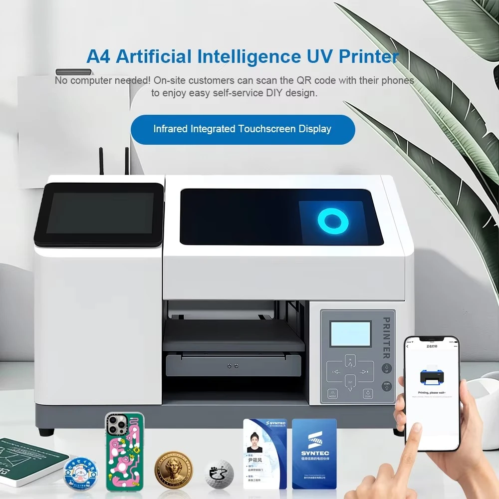 Multi Function OEM Wide Application XP600 Printhead Inkjet Printer for Commemorative Coin Refrigerator Magnet Card