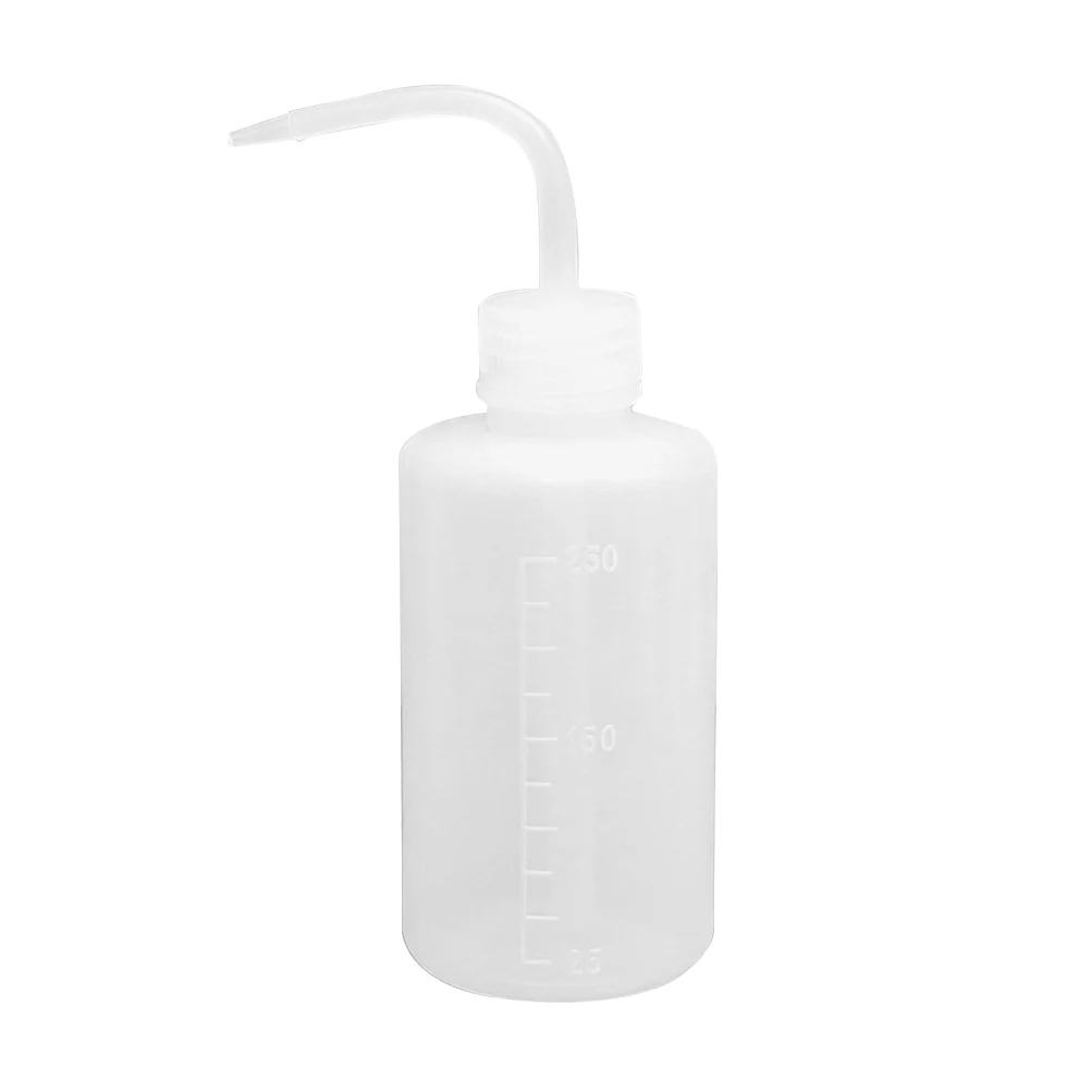 

250 Ml Bend Nozzle Spray Pot Wash Bottle Squeeze Gardening Bottles Pointed Mouth