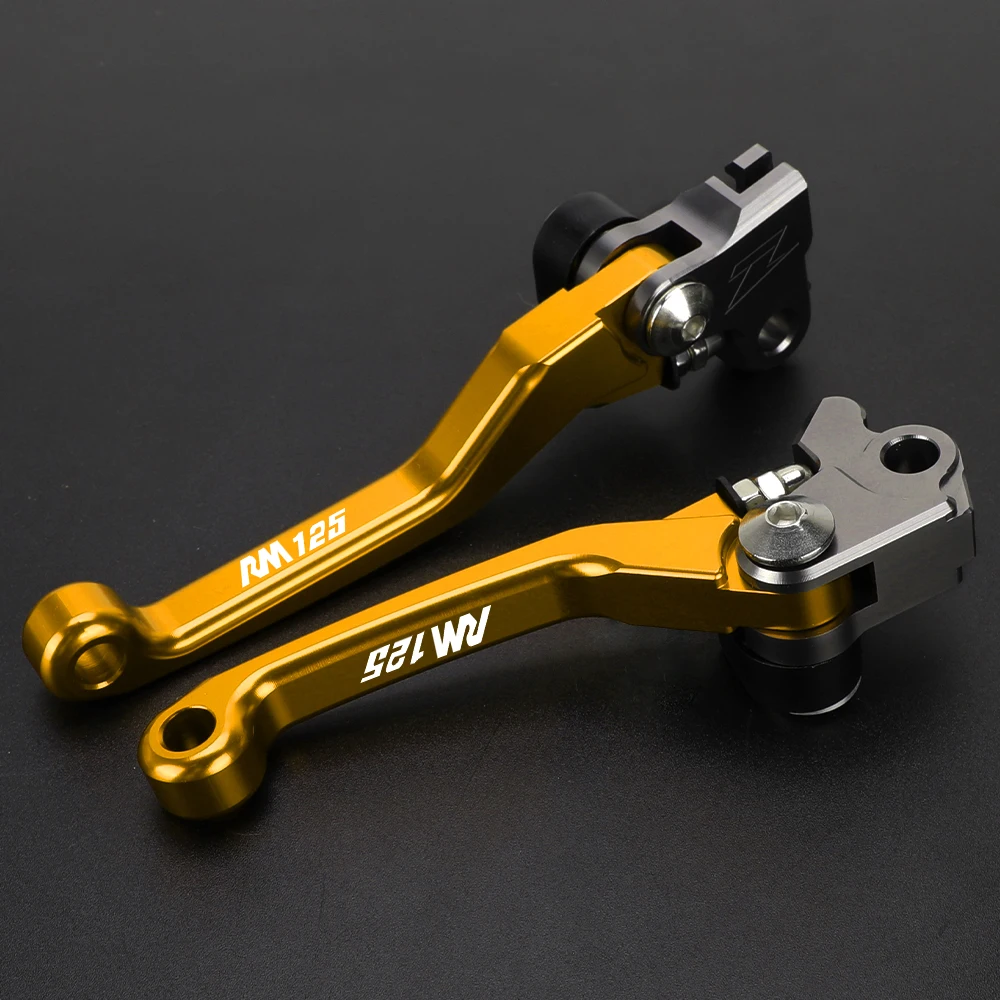 

Motorcycle Accessories Pivot Brake Clutch Levers Dirt Pit Bike Handle For Suzuki RM125 RM 125 1996 1997 1998 1999 2000 2001-2008