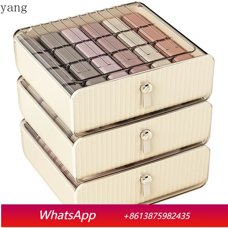 

CX household close-fitting clothing drawer underwear socks grid three-in-one finishing artifact