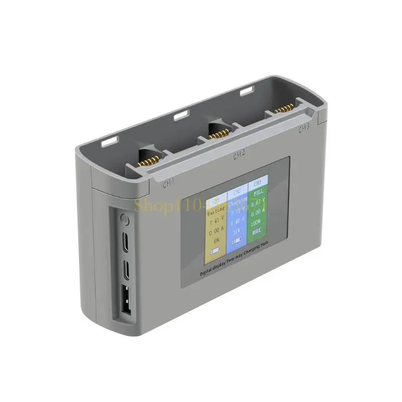 

Бестселлер, ЖК-цифровой дисплей, концентратор для двусторонней зарядки, диспетчер зарядки аккумулятора для Mini 2 Mini