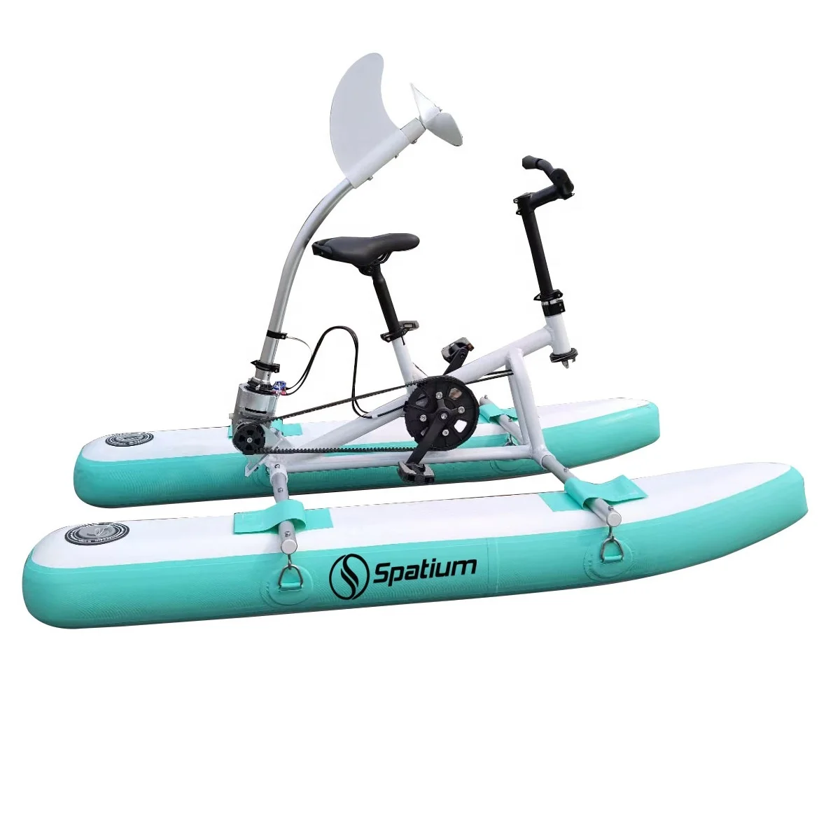 Aqua-Cycles inflatable floating waterbike pedal boats hydrocycle bicycle water bike for kids teenager