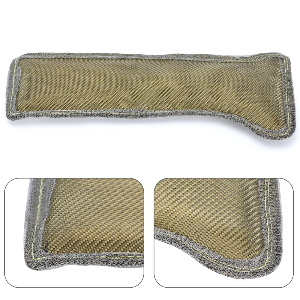 Vr-turbo Heat Shield /Turbocharger Coat WRAP + SPRING untuk Aksesoris Mobil Subaru WRX Vr2306t (Warna: Titanium)