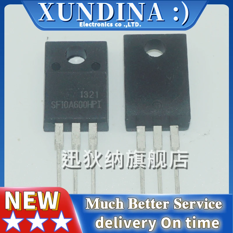 5PCS/LOT SF10A600HPI 10A600 TO220 new and original IC