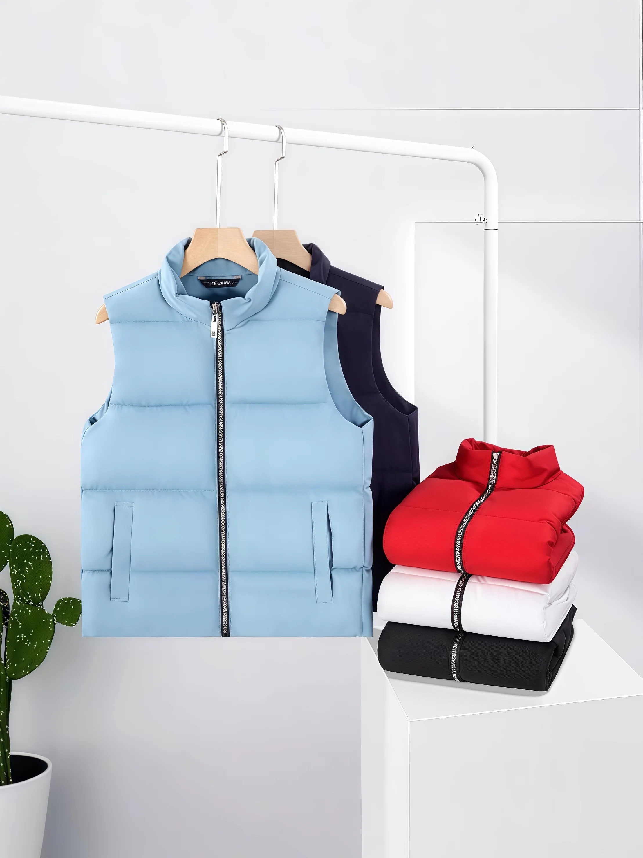 سترة سميكة للسترات الخارجية للخريف والشتاء الدافئة للجنسين سترة كبيرة الحجم، سترة عصرية ومتعددة الاستخدامات #4