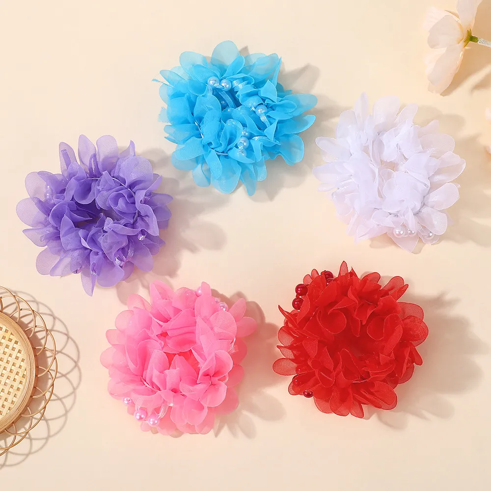 OPASKI DO WŁOSÓW Z WĘZEŁKAMI 2 SZT. Urocze, Słodkie Opaski Elastyczne do Codziennego Użytku, Wygodne i Modne Opaski dla Kobiet i Dziewcząt