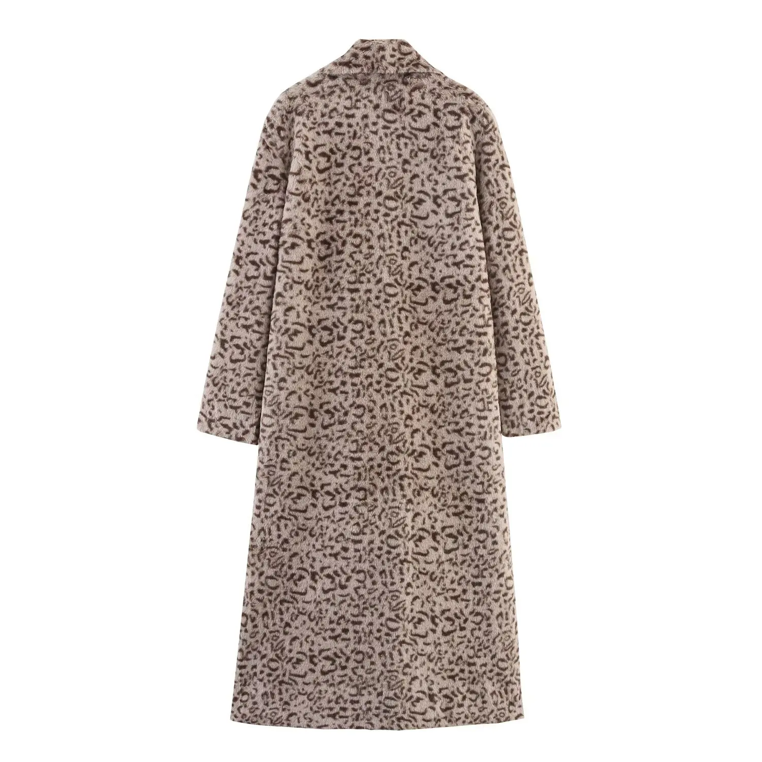 Faionable 긴 가짜 모피 칼라 Jaet 여성 가을 ​​신상품 Sle JNLEAOG 스트레이트 컷 유럽 슬레 모자 없음 청소년 코트