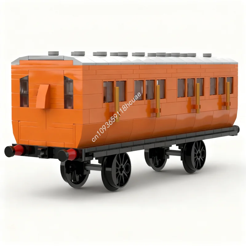 567pcs MOC Clarabel VERHOOGD ONTWERP 4-wiel treinmodel bouwstenen architectuur idee speelgoed creatief kerstcadeau onderwijs