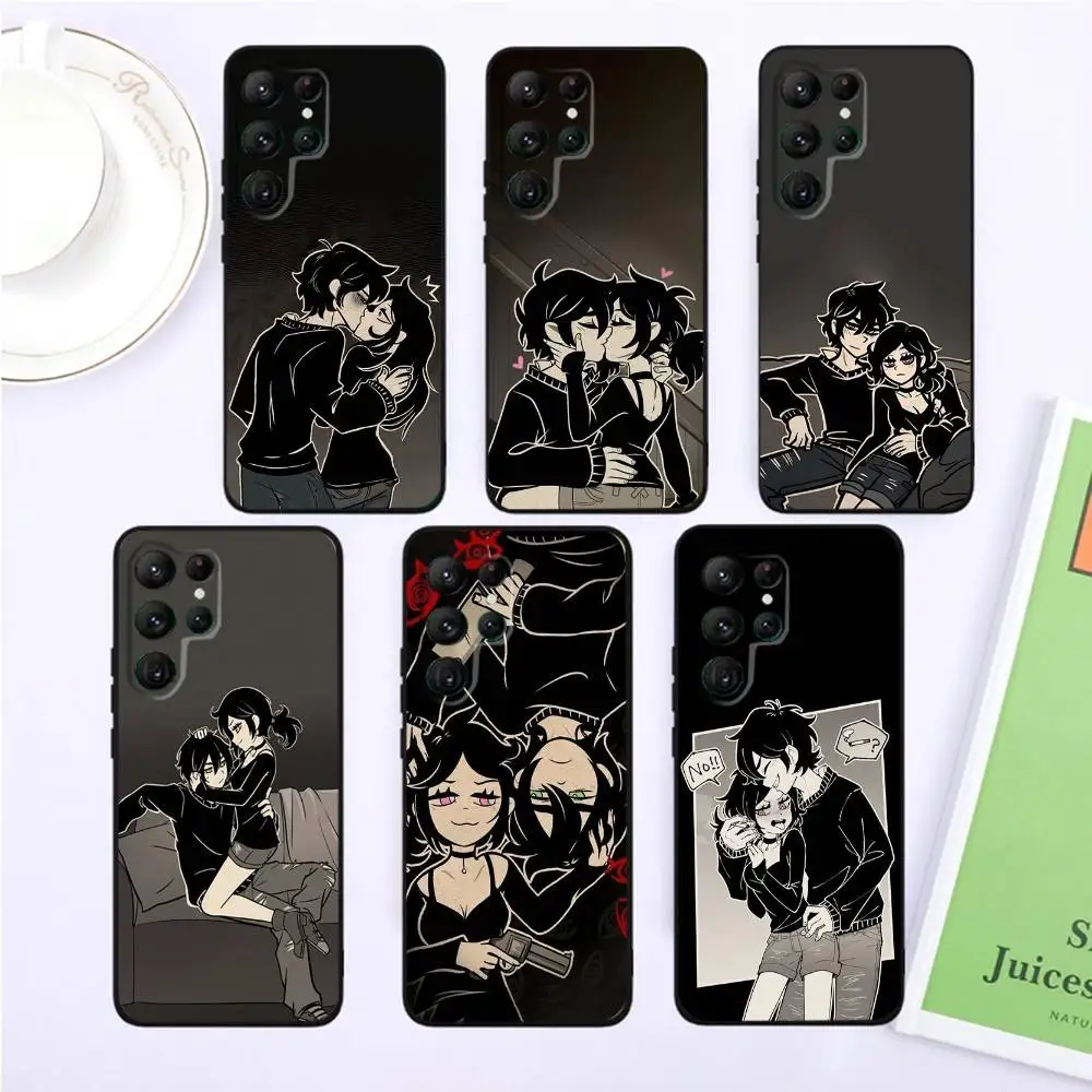

A-Andy And l-Ieyley Game Phone Case For Samsung S25,S24,S23,22,21,Ultra,Pro,S10,S30Plus,20lite Black Cover