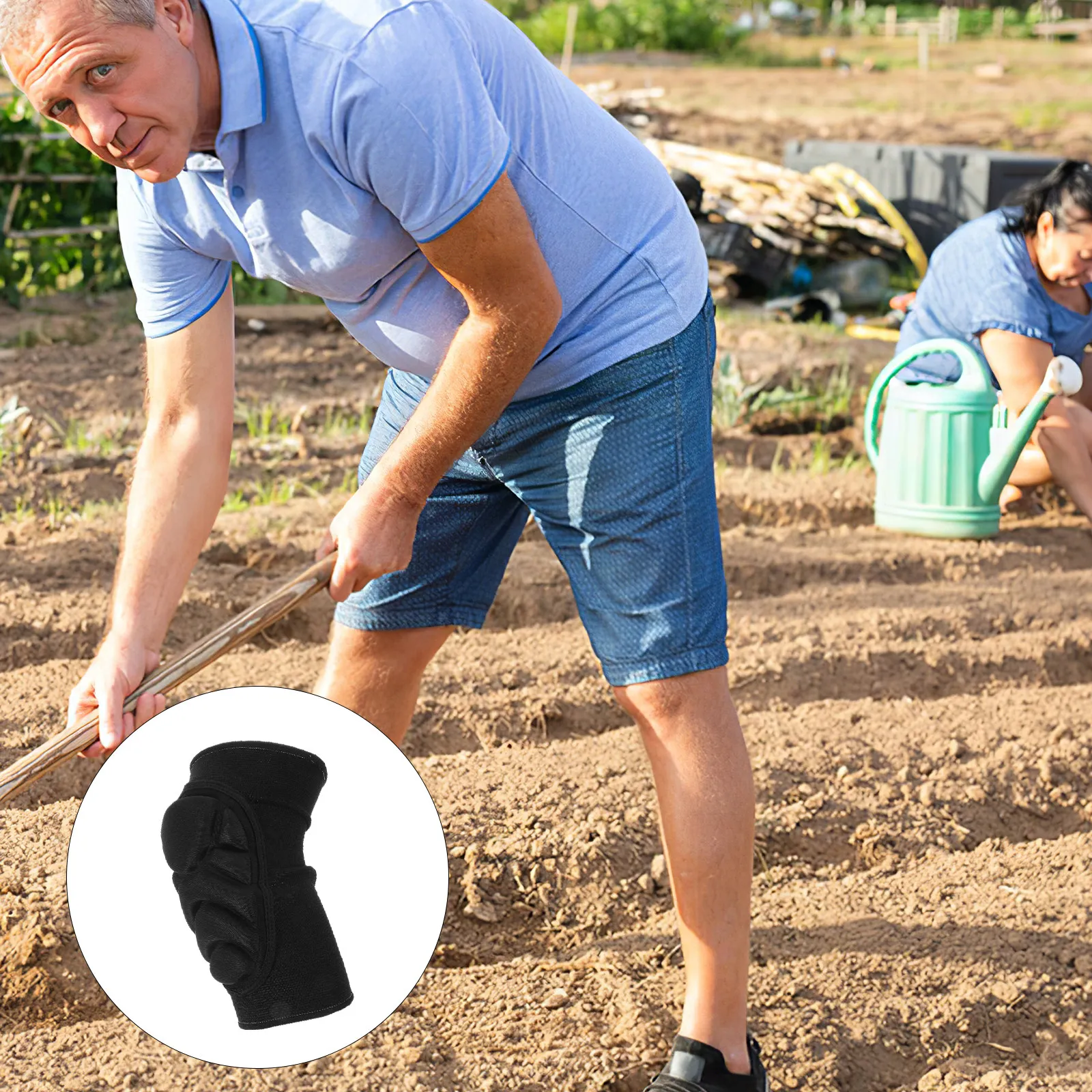 

1Pair Anti-Collision Knee Pads Wear-Resistant Soft Sponge Kneeling Protectors Comfortable Gardening Work Floor Cleaning Knee