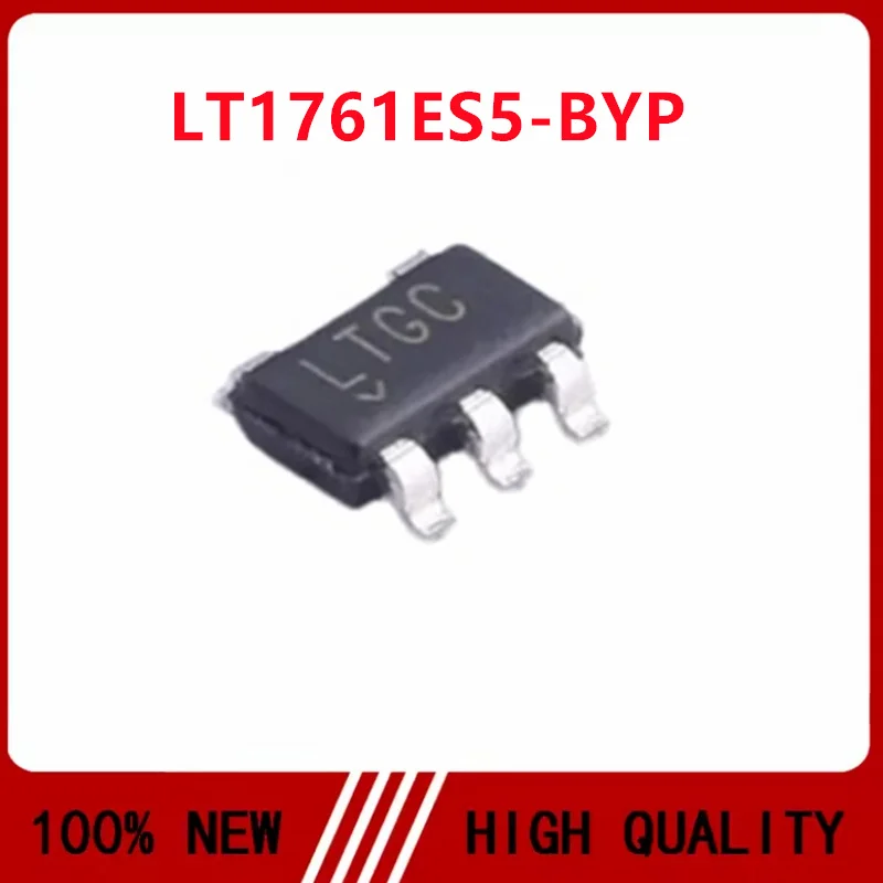 5PCS/LOT LT1761ES5-BYP LT1761ES5 LT1761 LTGC SOT23-5 Integrated circuit IC chip