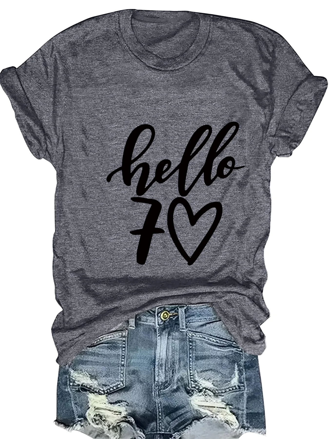 

Модная женская футболка с круглым вырезом и принтом в виде букв, стильная повседневная футболка с графическим рисунком