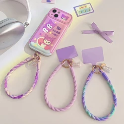 Luminous Bear Phone Straps Lanyard Cute Sport Lanyards Fashion Long Mobile Phone Rope Pendant For Phone Silicone Strap