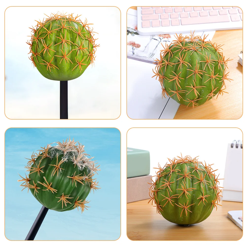 

2Pcs Mini Cactus Car Antenna Decoration Faux Cactus Plants Indoor Outdoor Durable Fade Resistant Easy Install Various Colors
