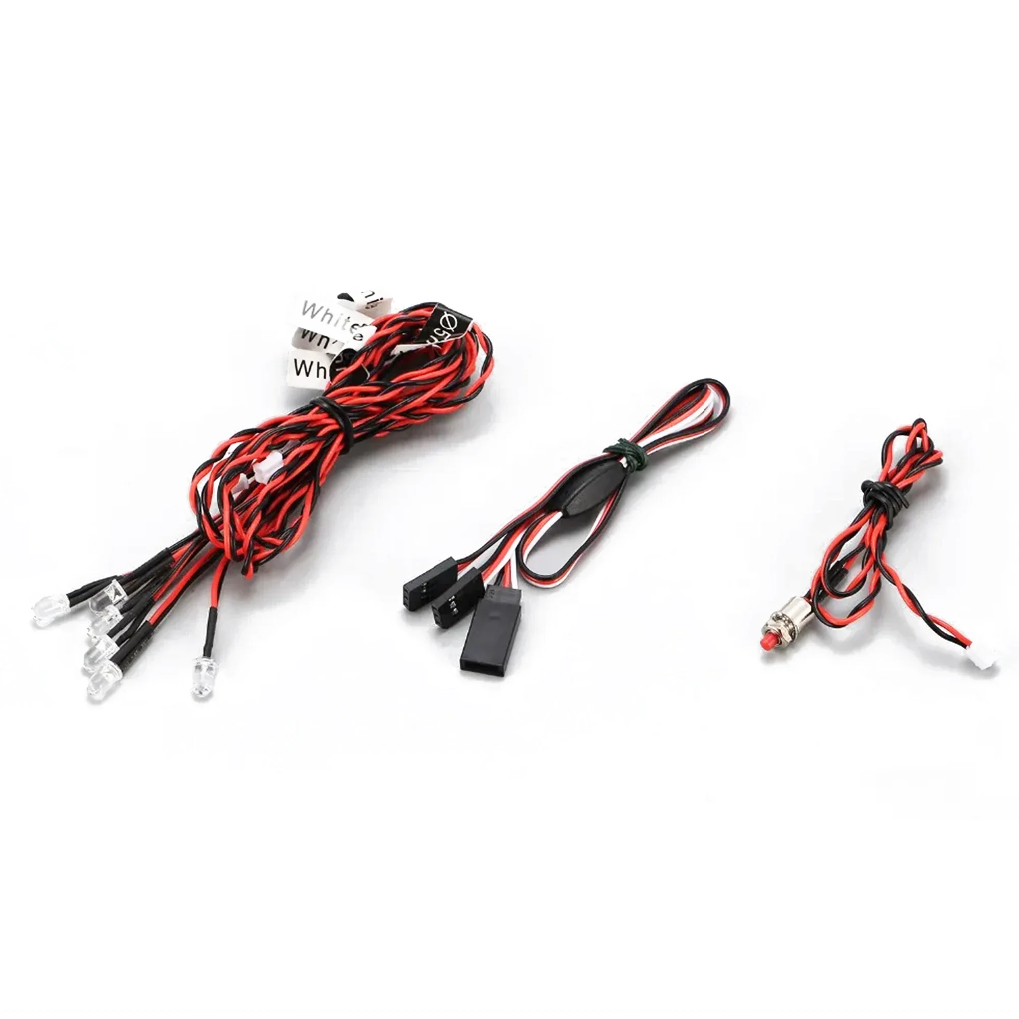 Steering Brake Simulation Flash Light System Bright Strobe Lamp Kit for 1/10 1/8 RC Drift Car Tamiya 4WD Axial SCX10 TRX HPI
