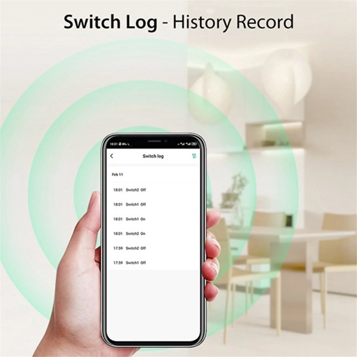 A79G Matter WiFi Smart Switch 2x5A Smart Home Automation Relaismodul Funktioniert mit für Zuhause
