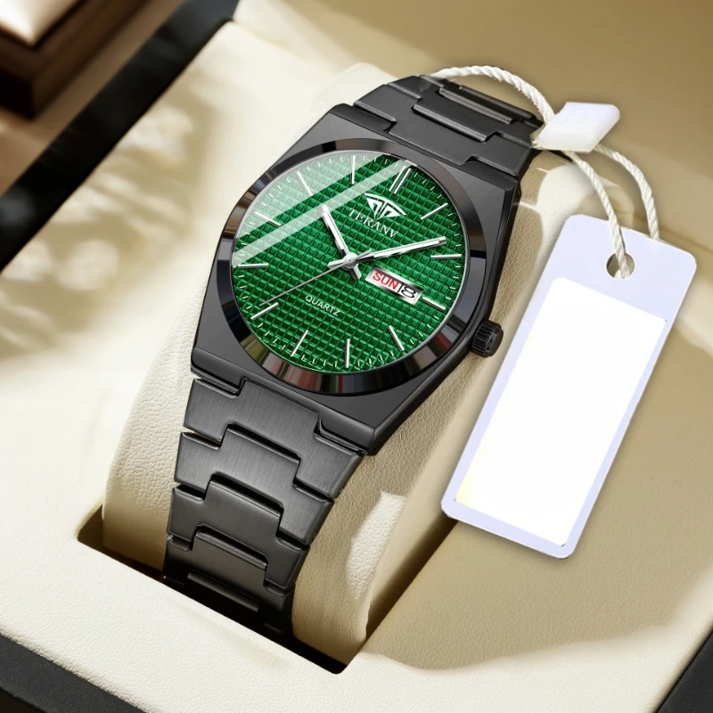 Men's Watch, Fully Automatic Non-Mechanical Fashion Business Quartz Watch
