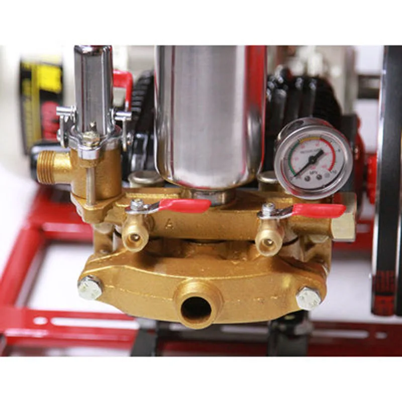 Frame type motor fruit tree high pressure sprayer motor 220V electric sprayer plunger water pump