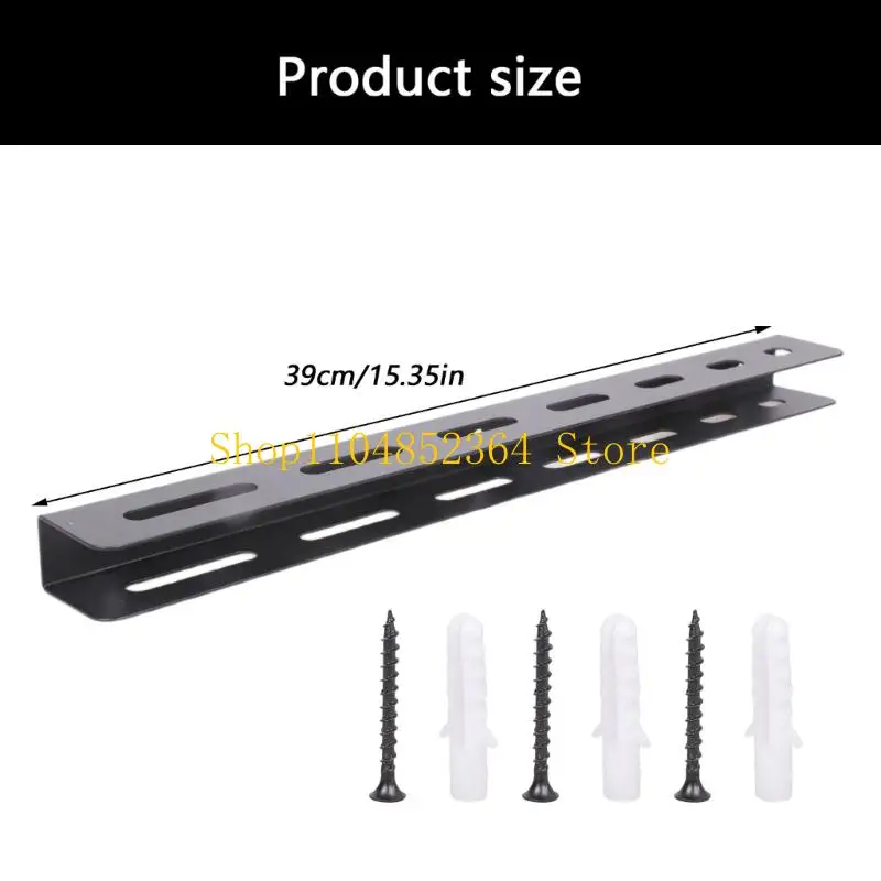 652F Wall Mounted Screwdriver Storage Iron Rack For Small Tool Easy Assembly In Tight Areas