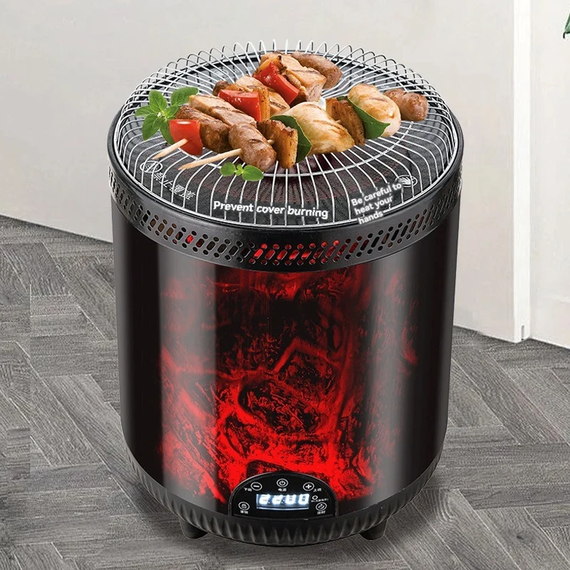 Space Heaters, Electric Fireplace Heater for Room, Simulated Flame Vertical Oven Portable Heater