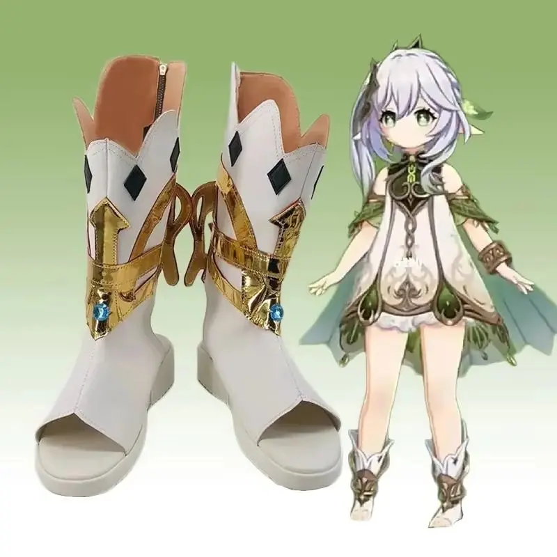 

Anime Game Nahida Cosplay Shoes Genshin Impact Customized Prop Shoes