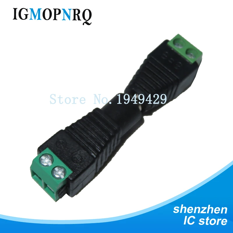 10PCS male and female DC Power plug 5.5 x 2.1MM 5.5*2.5MM 3.5*1.35MM 12V 24V Jack Adapter Connector Plug CCTV 5.5x2.1 2.5 1.35