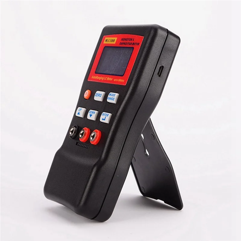 AD41-High Precision Digital Capacitance Inductance Meter Auto-Ranging Component Tester 500KH LC RC Oscillation