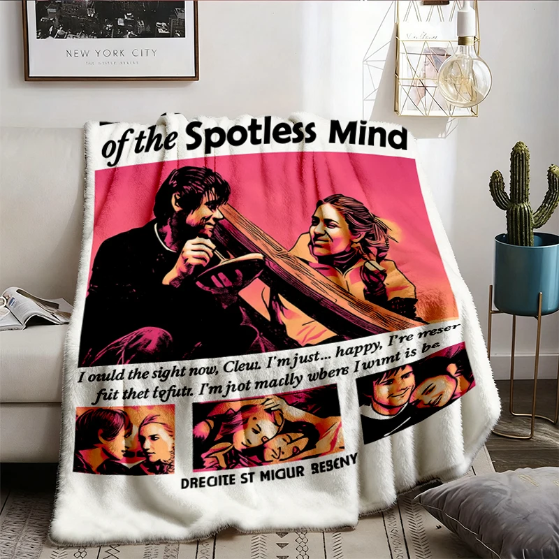 Eternal Sunshine of the Spotless Mind Soft Blanket, Michel Gondry Film Fan Gift