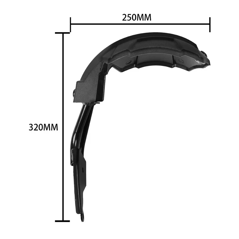 For ZONTES 368G G368 368 G 2024 2025 2026 Motorcycle Rear Fender Mudguard Wheel Hugger Splash Mudflap Guard Cover Back Protector
