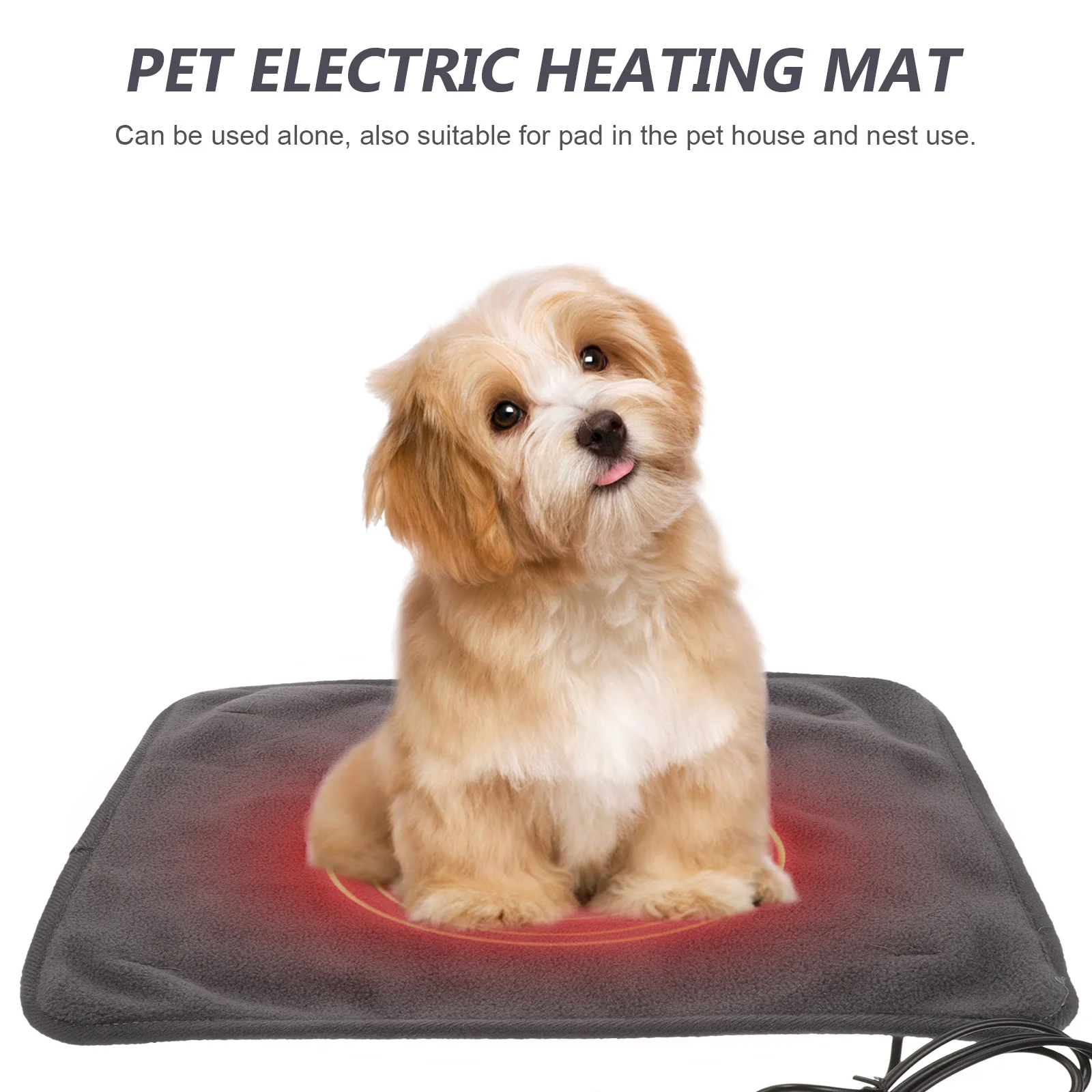 Pet Heating Pad Heated Cushion Electric Pads Warmer Sleeping Mat Cat Blanket USB Warming Dog