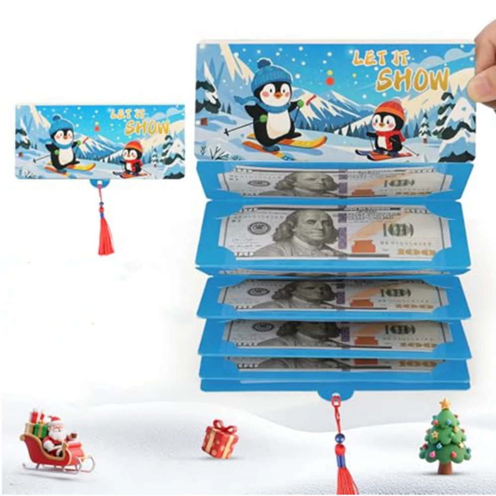 

Christmas Money Holder for Cash Card Holder Money Holder Xmas Money Present Holders Universal Birthday Gifts Xmas Party Supplies