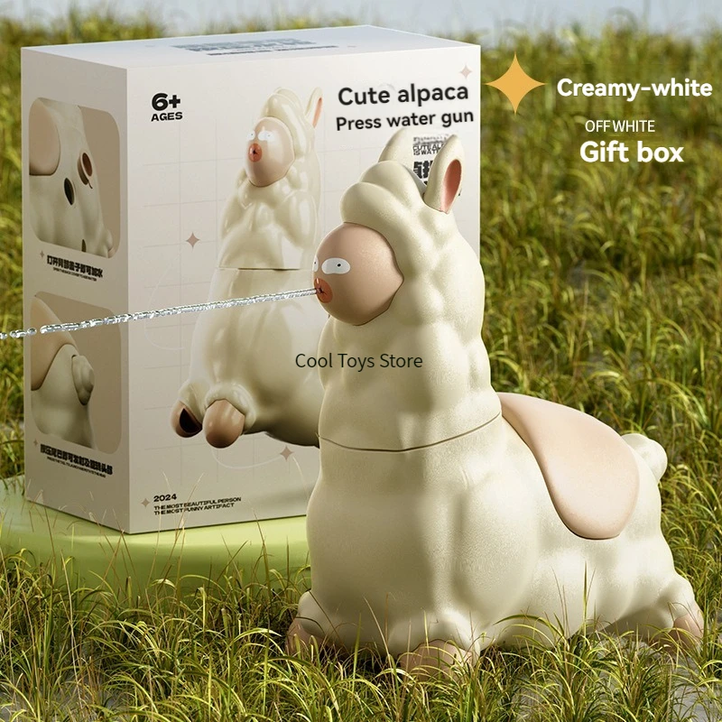 alpaca-armas-de-agua-novidade-lhama-esguicho-arma-bonito-spray-de-agua-brinquedo-para-crianca-ao-ar-livre-praia-piscina-jogar-brincadeira-mordaca-verao-batatas-de-agua