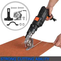 Electric Drill To Cloth Scissors Hand-Held Leather Cloth Cutting Machine Blade Clothing Carpet Fabric Cutter Electric Scissors