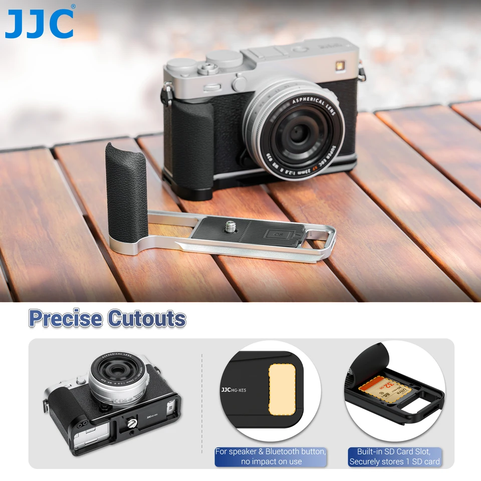 JJC 富士フイルム X-E5 カメラハンドグリップ 5in1キット