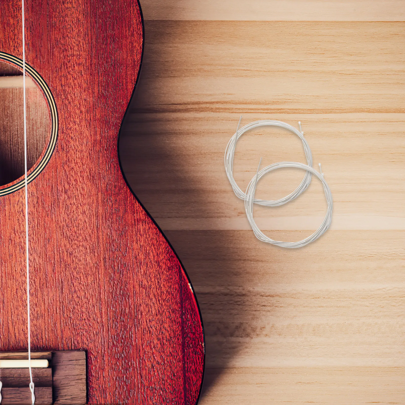 

String Set Instrument Parts Musical Accessories Oud Supply Beige Durable Nylon Cores