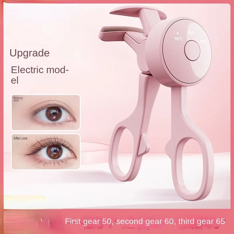 Eyelash Curler Electric Heated Comb Eye Lash Perm Long Lasting Eyelashes Curls Thermal Eyelash Curler Portable Makeup Tools