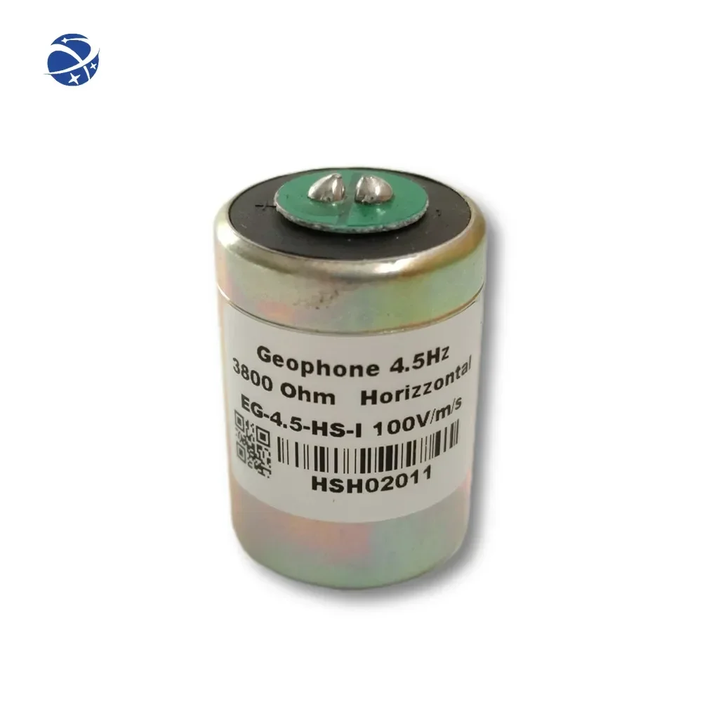 High sensitivity geophone 4.5Hz Horizontal , Seismic Geophone 4.5 Hz EG-4.5-HS-I, Sensitivity 100V/m/s