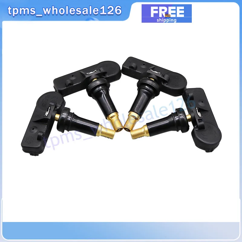 68293199AA 68293199AB TPMS 433MHZ Tire Pressure Monitor System Sensor 4PCS For Ram 1500 2018 2019 2020 2021 2022 2023 2024